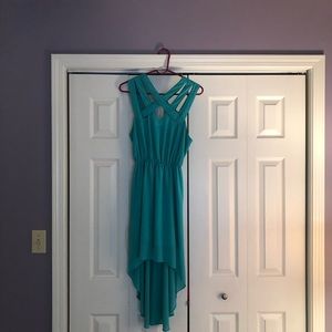 Fun Forever 21 dress in seafoam green!